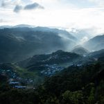 paisagem de montanhas. serenidade é parte de emoções por Ca Mila