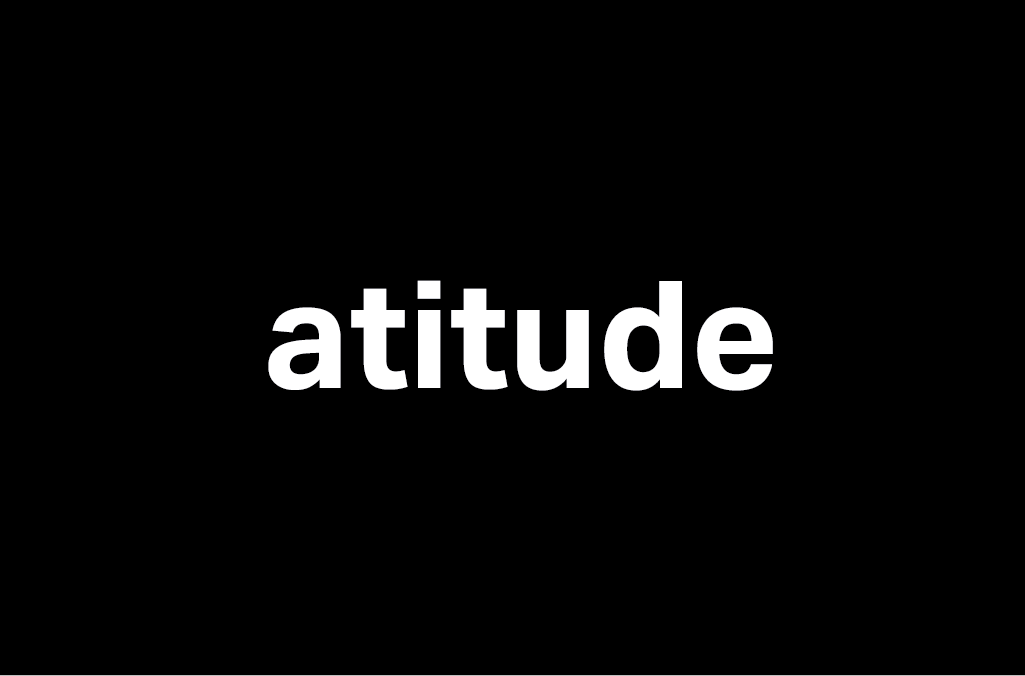 atitude é parte da série emoções por Ca Mila