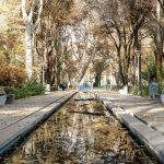 parque e reflexo na linha d'água. rua é parte de outras estórias por Ca Mila
