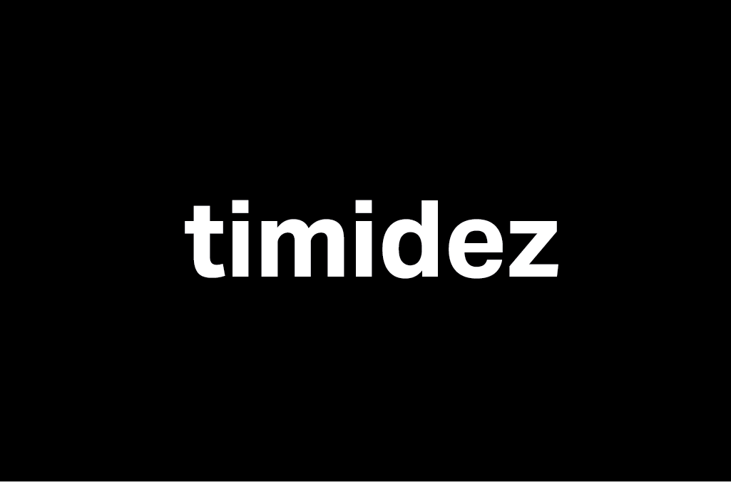 timidez é parte da série emoções por Ca Mila